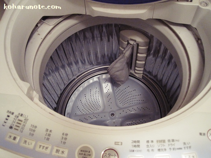 SHARP洗濯機内部の画像